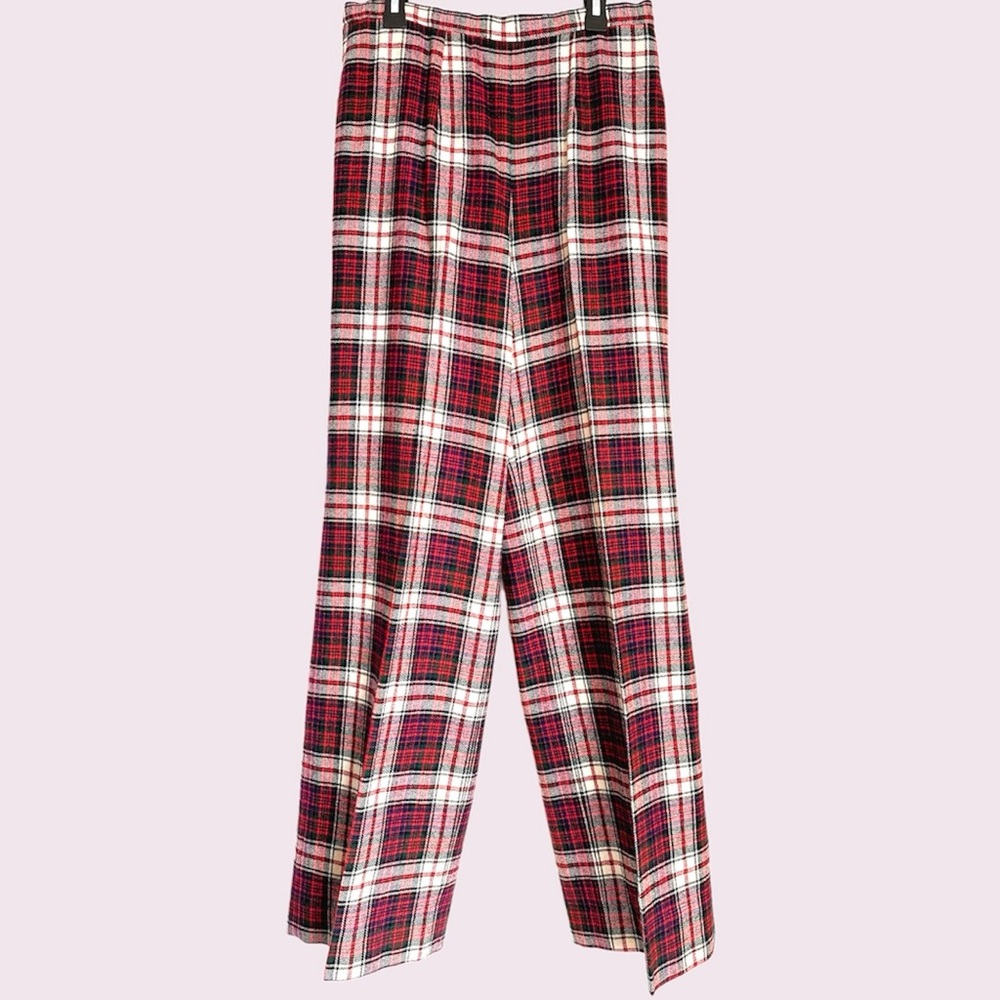 Vintage Pendleton plaid trousers